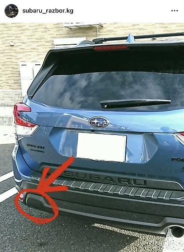 forester: Заглушка бампера Subaru, Новый, Оригинал — 1