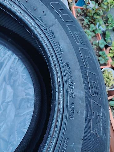 niva diski: Bridgestone Dueler H/T şinlər dəsti - Marka/model: Bridgestone Dueler — 1