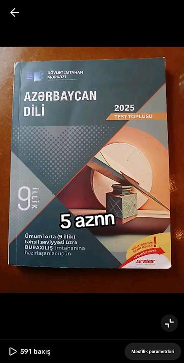 azerbaycan velosiped: Azərbaycan dili 9-cu sinif, Ünvandan götürmə, Ödənişli çatdırılma — 1