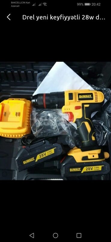 Drellər: Drel laqnda topdan satış qiymetə madeller çoxdu keyfiyyetinə görə — 20