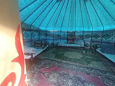 часы зама: Традиционная юрта с внутренним обустройством - Просторная круглая — 2