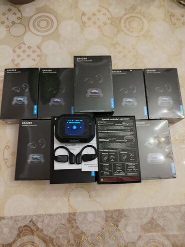 Qulaqcıqlar: Yeni Simsiz (Bluetooth) Qulaqcıqlar, Lenovo, rəng - Qara