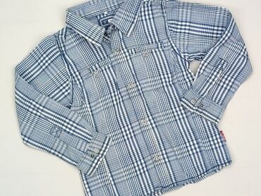 Shirt 2-3 years, condition - Perfect, pattern - Cell, color - Light blue
