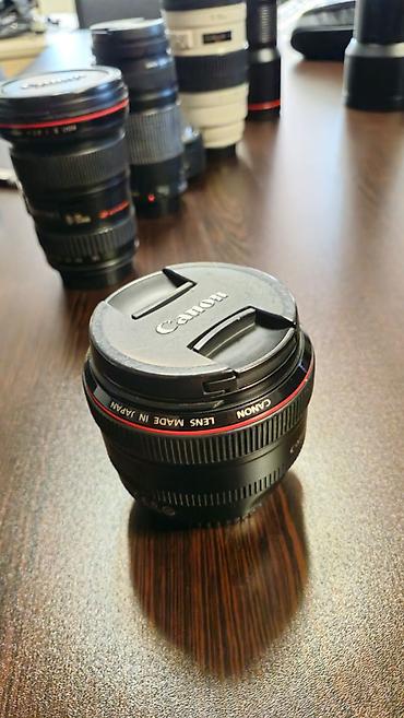 canon g3430: Canon EF 50mm f/1.2L USM professional obyektiv satılır. Canon-un — 7