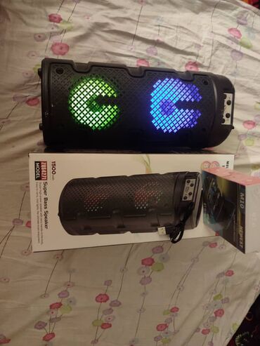 портативные колонки baseus: Портативная акустика ZQS4271 Super Bass Speaker + стильные браслеты