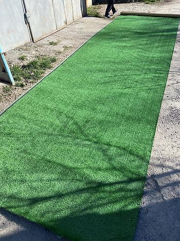 Искусственный газон: Для декора, Новый, цвет - Зеленый, В розницу, Рулон, Монофиламентный, Другой бренд, Гарантия, Бесплатный выезд — 10