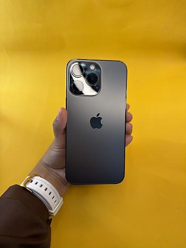 Уюлдук телефондор жана аксессуарлар: IPhone 13 Pro, Колдонулган, 128 ГБ, Space Gray, Бөлүп төлөө менен, 93 % — 1