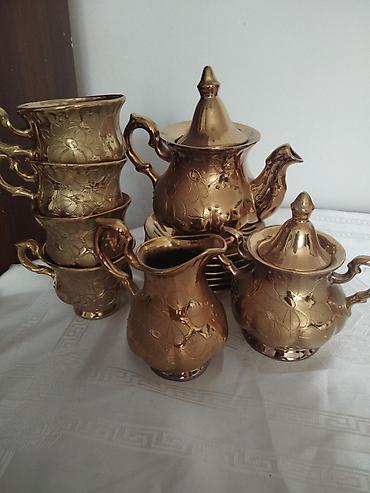 Çay dəsti, rəng - Qızılı, Keramika lalafo.az -da Çay dəsti, rəng - Qızılı, Keramika