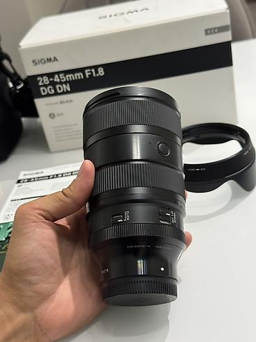 a6700 sony: Продаю Sigma 28-45mm f1.8 Sony E mount, полный кадр Покупал 7го — 2