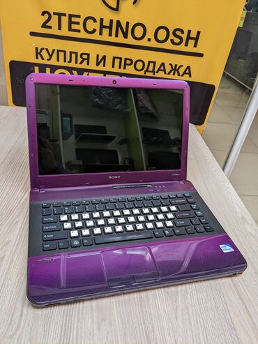 ноутбук купить ош в Кыргызстан | Ноутбуки и нетбуки: Ноутбук сони вайо в красивом корпусе Процессор Intel Pentium p6100
