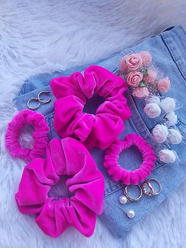 Aksesoari za kosu: Set aksesoara za kosu, Handmade, bоја - Roze — 5