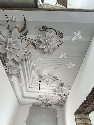 Натяжной потолок: Натяжной потолок Глянцевое, Матовое, 3D потолки Гарантия, Бесплатная консультация, Бесплатный замер — 1