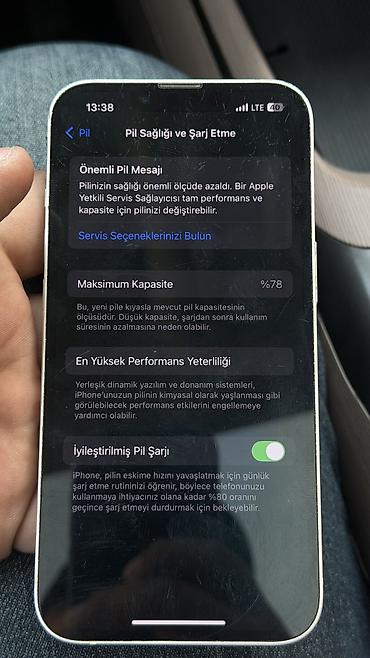 17 pro lalafo: IPhone 13, 128 GB, Ağ, Face ID — 6