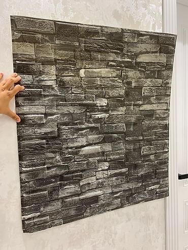 Vinil divar kağızı, oboy: Dekor 3D Aboy 3D divar panelinin — 14