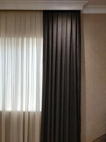 Pərdə və tüllər: Yeni, Kətan Pərdə, rəng - Ağ, Pulsuz çatdırılma -da lalafo.az — 2 Pərdə və tüllər: Yeni, Kətan Pərdə, rəng - Ağ, Pulsuz çatdırılma — 2