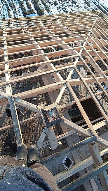 Работы по обшивке: Крыша на любой сложность ✅ 1)Гибкий черепица ✅ 2)металла черепица ✅ — 17