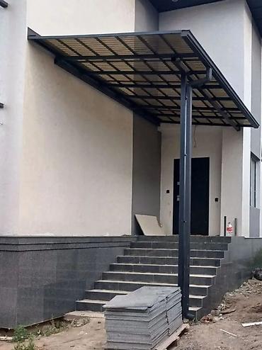 Үй жана бакча үчүн бардык: Навесы и перголы из металла под ключ - Изготовление каркасов из — 8