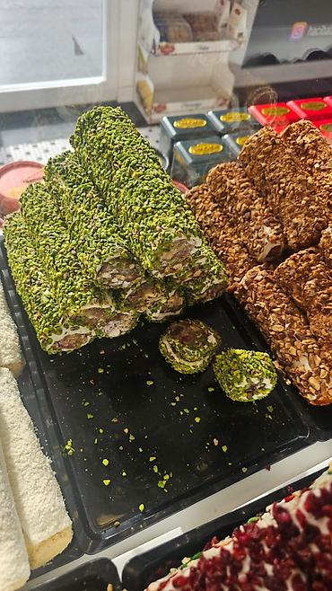 Кондитерские изделия, сладости: Турецкие сладости Hacıbaba - Лукум ассорти в фирменной коробке — 8