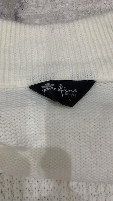 Кардиганы: Вязаный кардиган Pacifico Slim Fit, размер L - Цвет: молочный/айвори — 3