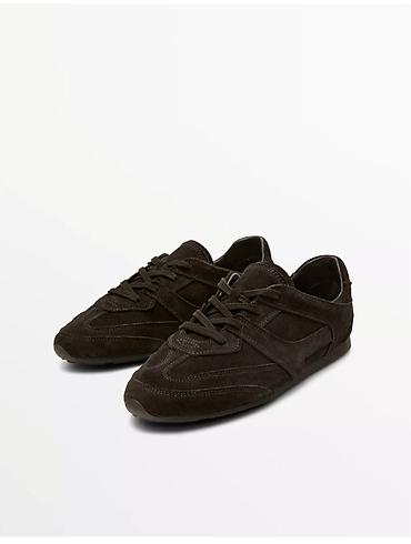 большемеры: Кроссовки, 39, 39.5, 40, Massimo Dutti, Новый, цвет - Коричневый, Самовывоз — 1