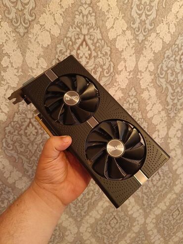 Жёсткие диски (HDD): Видеокарта Sapphire Radeon RX 590, 8 ГБ, Б/у