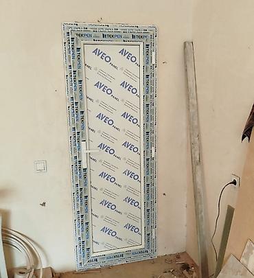 Plastik qapılar: Yeni Plastik qapı Çərçivə ilə, Zəmanətsiz, Ödənişli quraşdırma, Ödənişli çatdırılma, Ünvandan götürmə — 10