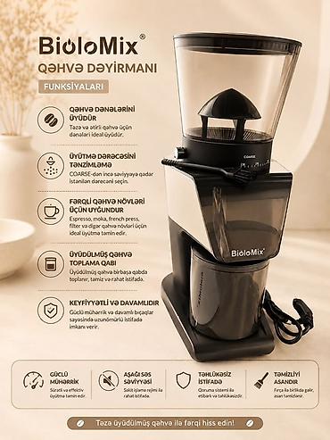 coffee lavazza: BioloMix / DeLonghi tipli avtomatik qəhvə dəyirmanı - Təzə və ətirli — 3