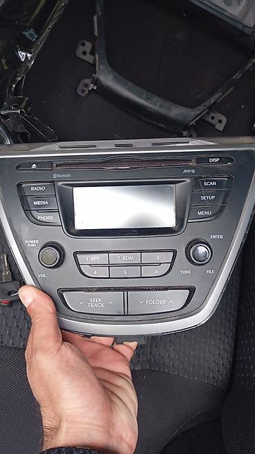 Avtoelektronika: Hyundai orijinal multimedia/radio başlıq (Hyundai Mobis), istehsal — 1