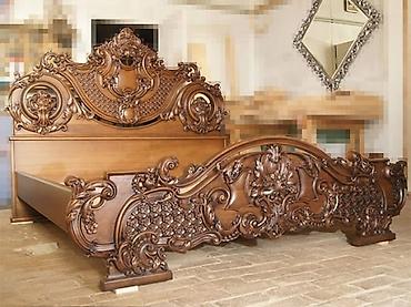 Другая мебель: Роскошные кровати и спальные гарнитуры из массива дерева.изготовление — 9