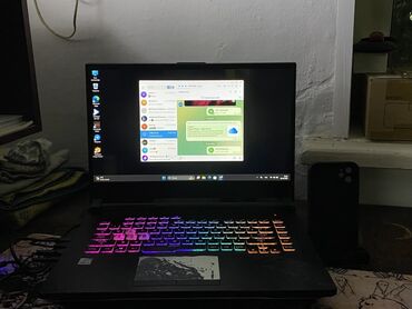 игровой ноутбук бишкек: Ноутбук, Asus, 16 ГБ ОЭТ, Intel Core i7, 15.6 ", Колдонулган, Оюндар үчүн, эс тутум SSD