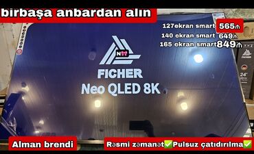 127 ekran tv: Satılır:*televizorlar satilir 127+565 azn 140+649 azn 165 +849azn