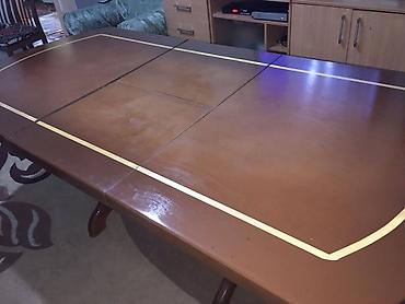 Столы для зала: Стол для зала, Раскладной, Овальная — 7