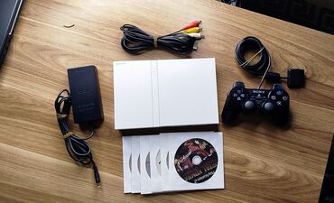 ps2 qiymeti: Playstation 2 əla vəziyətdə diski rahat açır üsdəlik Playstation 1