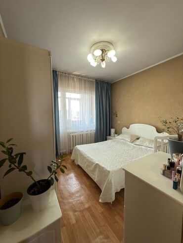 квартира бишкек сентир: 3 бөлмө, 63 кв. м, 105-серия, 5 кабат, Косметикалык ремонт
