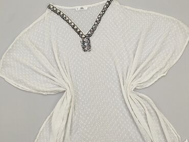 białe bluzki azurowe: Bluzka Damska, M, stan - Dobry