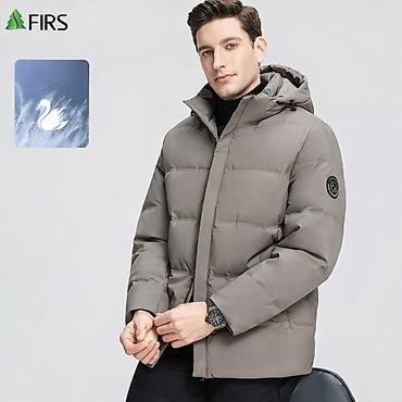 Куртки: Мужская куртка, 3XL, 4XL, Outerwear, Новый, цвет - Серый, Самовывоз, Платная доставка, Бесплатная доставка — 1