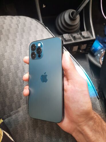 12 volt adapter: IPhone 12 Pro, 128 ГБ, Blue Titanium, Отпечаток пальца, Face ID