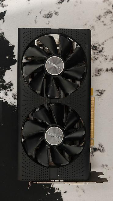 Видеокарта для ПК, Б/у, AMD, Radeon RX, 8 ГБ
