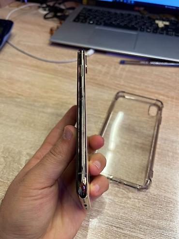 iphone хs max: IPhone Xs Max, 64 GB, Qızılı, Face ID — 2