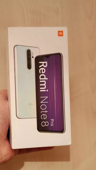Xiaomi: Xiaomi Redmi Note 8 Pro, 64 GB, 
 Barmaq izi, İki sim kartlı, Face ID