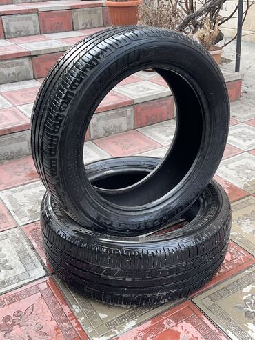 Шины: Шины 215 / 55 / R 18, Лето, Б/у, Комплект, Внедорожные (АТ/МТ), Michelin