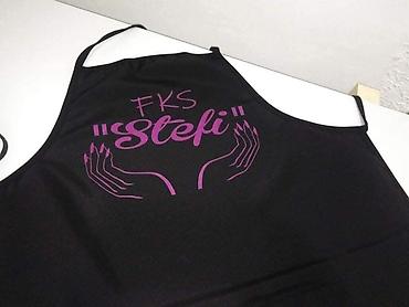 Kuhinjski tekstil: Kecelje sa personalizovanom štampom po želji.Prijatna tkanina za — 13