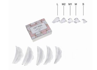 цены на материалы для наращивания ресниц: Набор валиков для ламинирования ресниц 5 пар (S, M, M1, M2, L)