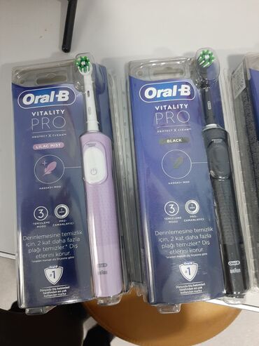 uşaq üçün diş fırçası: Yeni pro oral b diş fırçaları böyüklər və uşaqlar üçün 40 azn