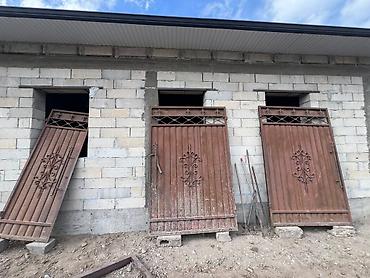 Калитки для ворот: Кованые металлические калитки/ворота — комплект из 3 шт. - Материал — 2