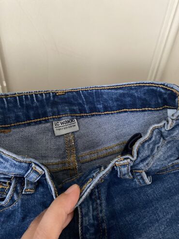 Cinslər və şalvarlar: Cins şalvar, Oğlan üçün, 7 - 8 yaş, Calvin Klein — 5