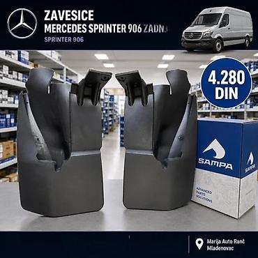 Fenders: ZAVESICE BLATARICE SPRINTER CRAFTER 6 ZADNJE SET | Zavesice — 2