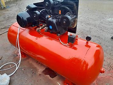 Alətlər: Kompressor.0,8 m3. 12 atmosfer.500 litrlik.Elektirik mühərriki 5.5 — 3