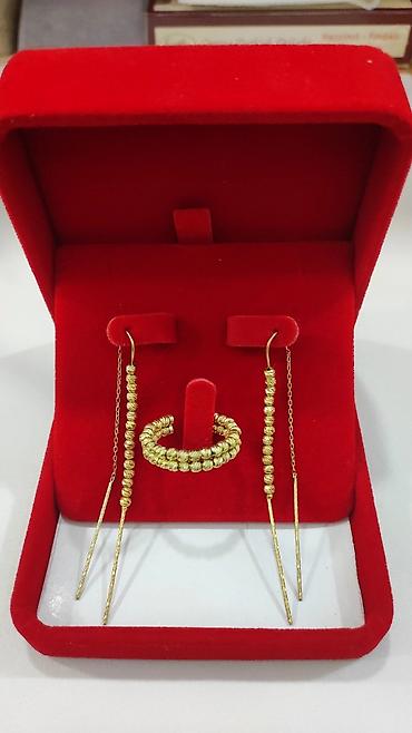 Серебряные наборы украшений: Серебряный Набор Дорика Дизайн Италия Серебро с напылением жёлтое at lalafo.kg — 3 Серебряные наборы украшений: Серебряный Набор Дорика Дизайн Италия Серебро с напылением жёлтое — 3