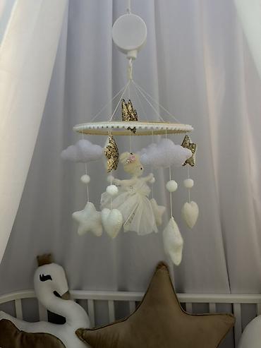 beşiy: Uşaq beşiyi – baldaxlı komplekt 🍼 Incanto Mio model — Transformer — 5